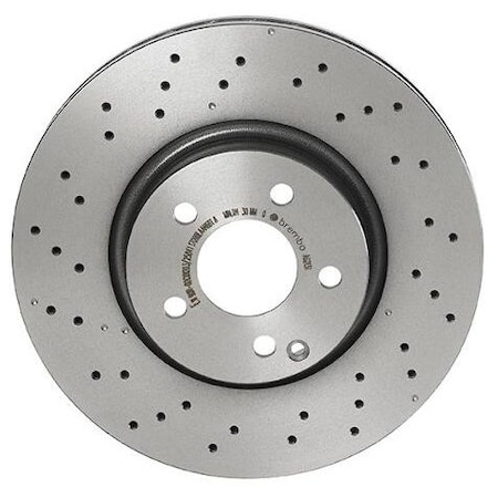 Brembo Brake Rotor / Uv Coated / Hc, 09.A621.31 09.A621.31